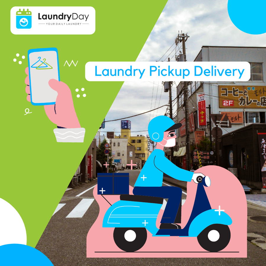 Pickup delivery LaundryDay